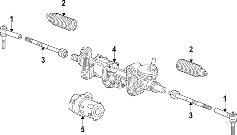 Chevrolet Tahoe Gear Assembly Rack And Pinion Assembly 84774226 Gm