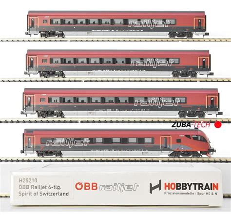 Hobbytrain H25210 Railjet 4 tlg ÖBB N Kaufen auf Ricardo