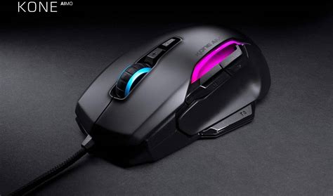 Roccat Kone Aimo Remastered Gaming Mouse Roccat Owl Eye Optical Sensor