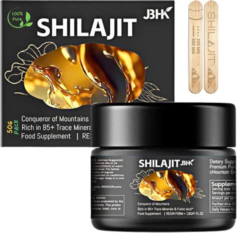 Pure Authentic Himalyan Gold Shilajit Resin High Nutritional Potency