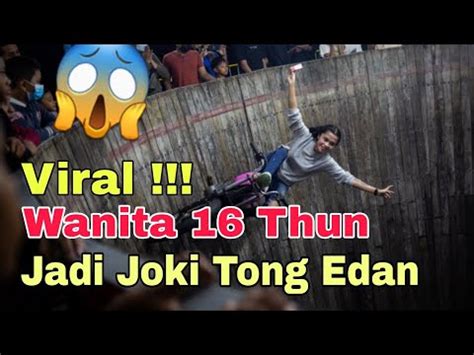 Viral Wulan Tahun Jadi Joki Tong Setan Pasar Malam Tong Setan