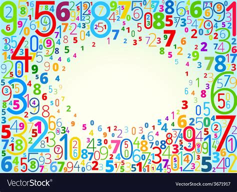 Numbers Background