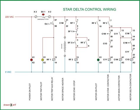 Star To Delta Wiring Diagram