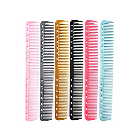 7 Colors Professional Hair Combs Barber Hairdressing Hair Cutting Brush