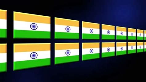 India Flag Animated Background 3d Animat... | Stock Video | Pond5