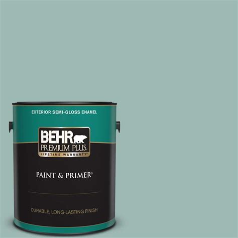 Behr Premium Plus Gal Ppu Opal Silk Semi Gloss Enamel Exterior