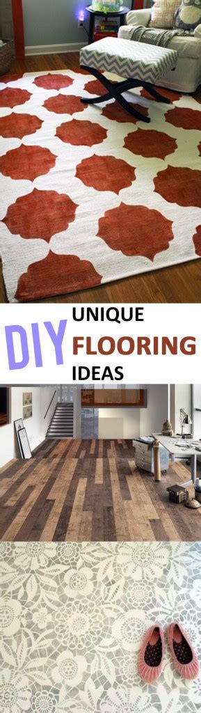 Unique DIY Flooring Ideas Sunlit Spaces DIY Home Decor Holiday