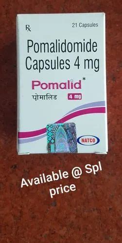 Pomalid Pomalidomide Capsule Mg Natco Pharma X Capsules At Best