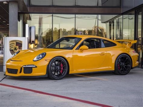 Signal Yellow 2015 Porsche 911 GT3 – German Cars For Sale Blog