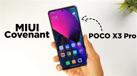 MIUI Covenant V12 Stable For POCO X3 Pro ROM For Gaming YouTube