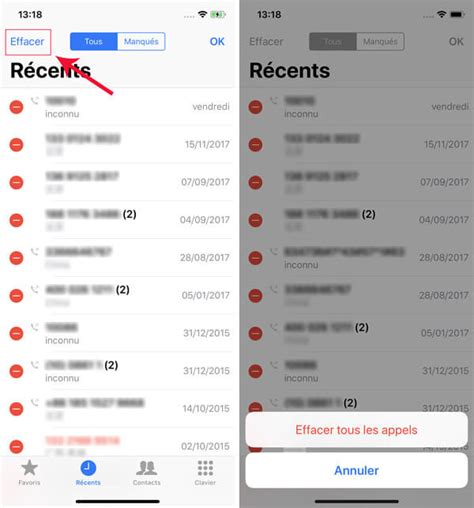 2 Moyens D Effacer Les Appels Sur IPhone 12 11 X 8 7 6 5