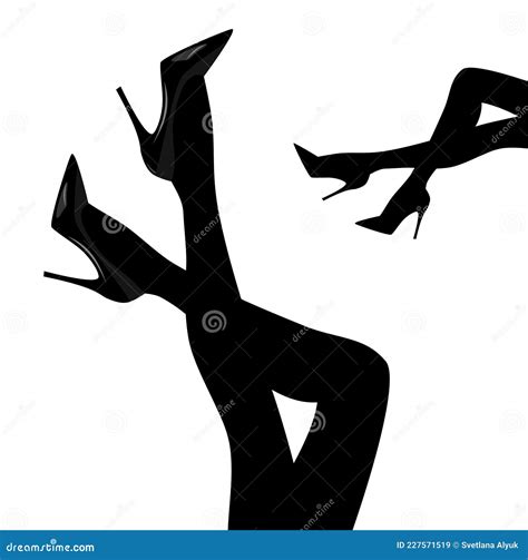 Woman Legs Cartoon Royalty Free Illustration Cartoondealer