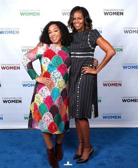 FLOTUS Michelle Obama and Shonda Rhimes | Michelle obama fashion ...