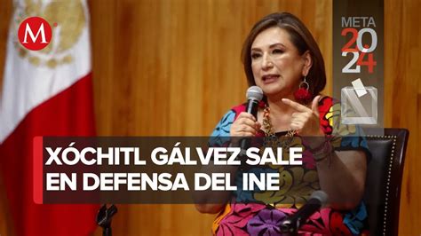 Xóchitl Gálvez se opone al recorte presupuestal por poner en riesgo las