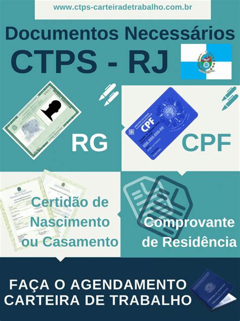 Agendamento Carteira De Trabalho Rj Agende Agora Ctps