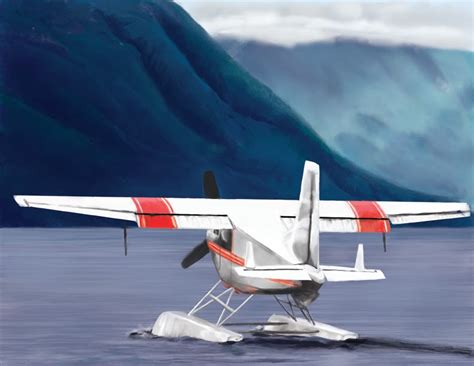 Saltwater Sketches: Float Plane Painting