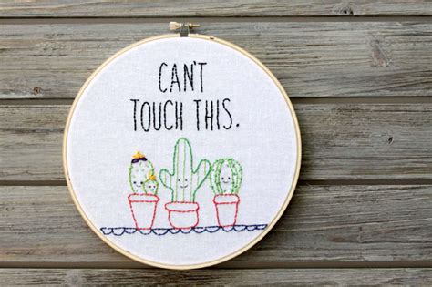 19 Cactus Embroidery Patterns