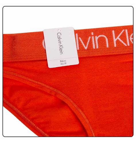 Calvin Klein Bikini Damskie Majtki Para Pomara Czowe Qd E Fk