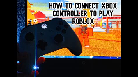 How To Connect Xbox Controller To Play Roblox Youtube