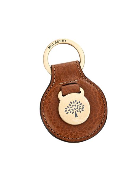 Mulberry Heritage Leather Key Ring In Brown For Men Lyst