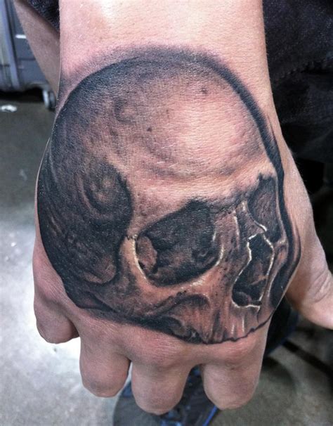 Bob Tyrrells Night Gallery Tattoos Skull Untitled