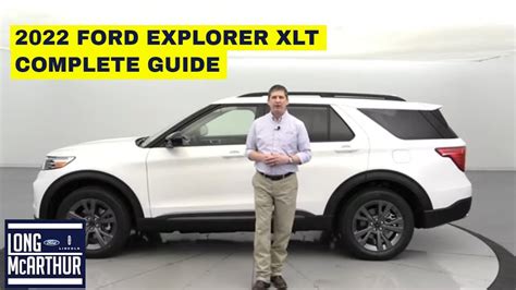 2022 Ford Explorer Xlt Complete Guide Youtube