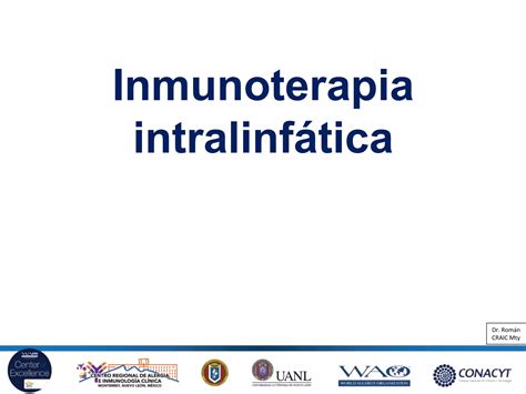 Inmunoterapia Sublingual E Intralinf Tica Ppt