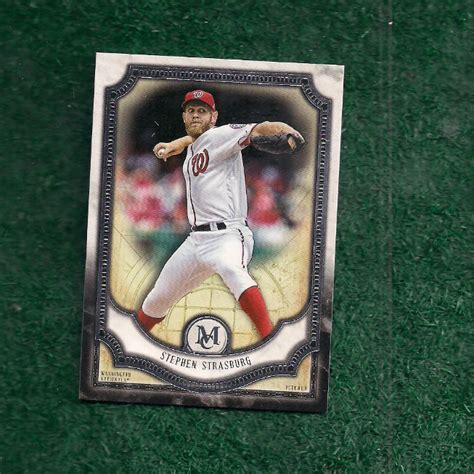 STEPHEN STRASBURG 2018 TOPPS MUSEUM COLLECTION BASE CARD 41