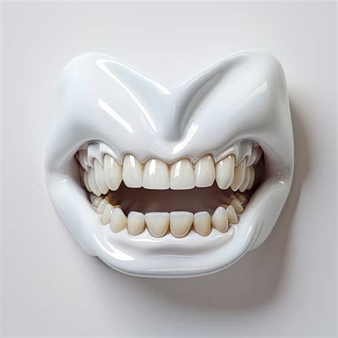 White Tooth on a White Background Stock Image - Image of clinic, design ...