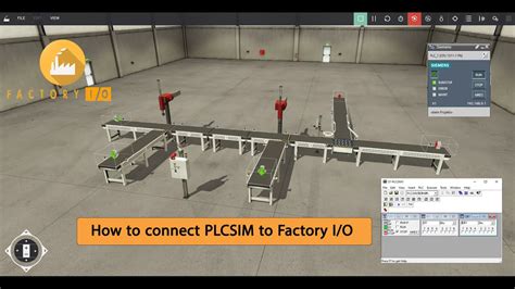 How To Connect Plcsim To Factory Io Youtube