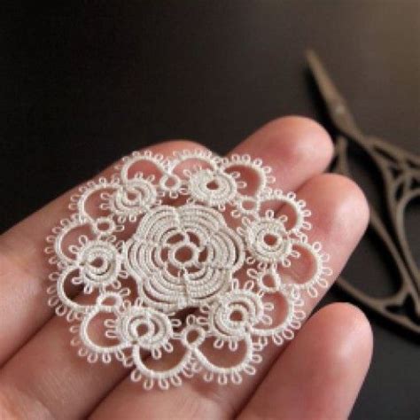 Tatting Is A Beautiful And Rare Craft Where Thread Is Knotted To Form