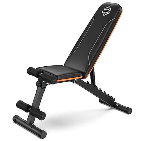 Sportsroyals Workout Bench, Adjustable Weight Bench for Home Gym ...