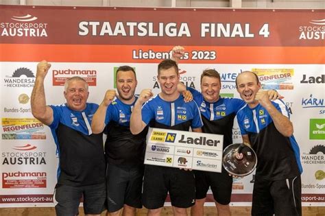 Stocksport Staatsliga Final Four Esv Union Ladler Wang Mit