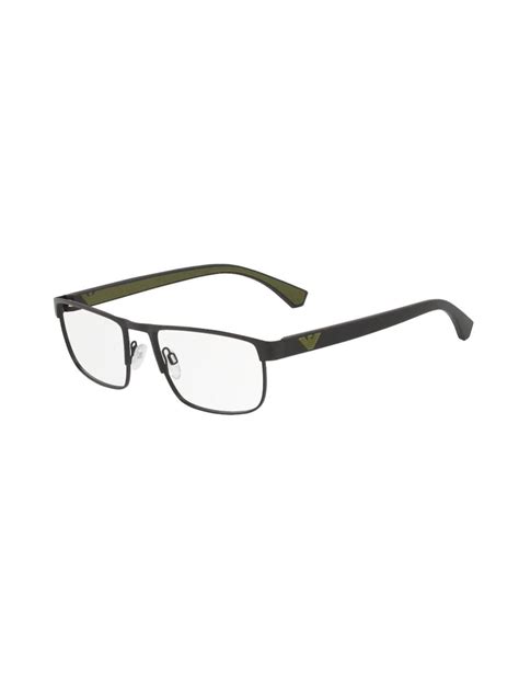 Eyeglasses Emporio Armani Ea1086 Frame Color Black Size 55 19