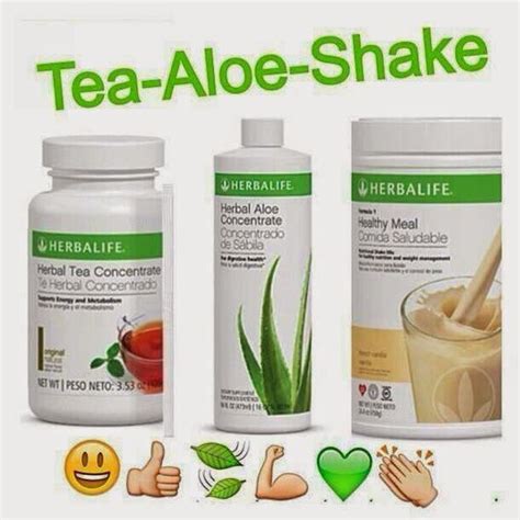 Tea Aloe And Shake Is All You Need Herbalife Herbalife Shake Recipes Herbalife Recipes