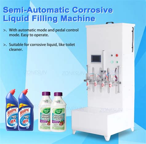 Zonesun Zs Ytcr Semi Automatic Heads Toilet Cleaner Anti Corrosion