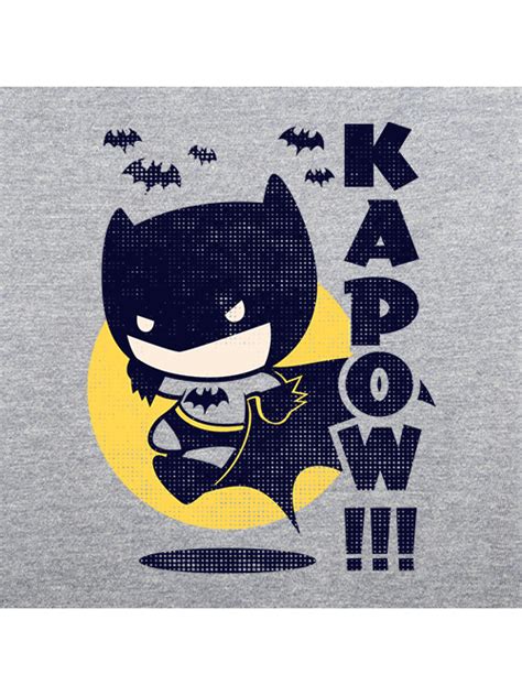 Kapow T Shirt Official Batman Merchandise Redwolf