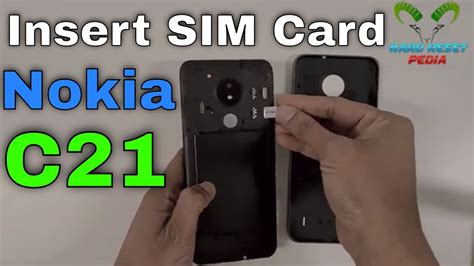 Nokia C21 Insert The SIM Card YouTube