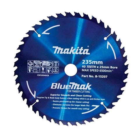 Makita Bluemak Tct Saw Blade Replacement Saw Blades Mitre 10™