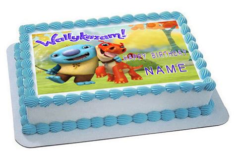 Wallykazam Edible Birthday Cake Topper