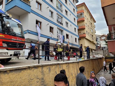 Ankara da Doğalgaz Patlaması 1 Kişi Hayatını Kaybetti