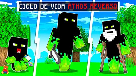 Athos Reverso Beb Adulto E Idoso No Minecraft Ferozinho Youtube