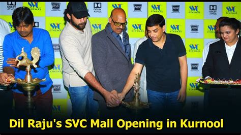 Dil Rajus Svc Mall Opening In Kurnool At Tgv Anantha City Varun Tej