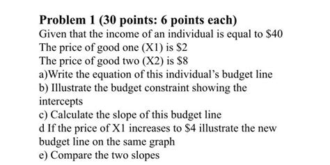 Solved Problem 1 30 Points 6 Points Each Given That The