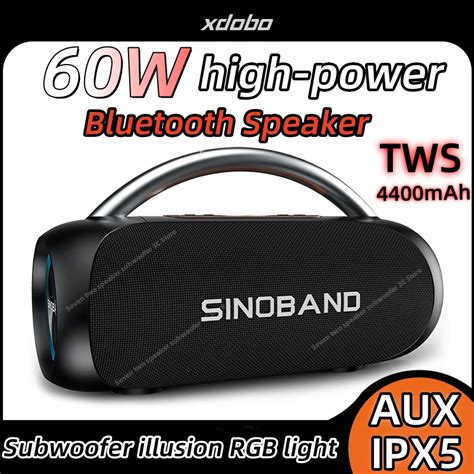 Xdobo Sinoband Outdoor Waterproof Portable Subwoofer W High Power