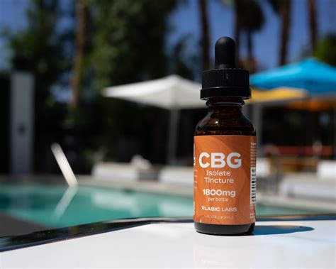 Cbg Isolate Tincture Vlasic Labs