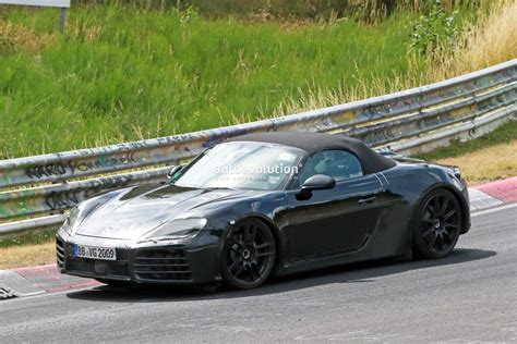 2025 Porsche 718 Electric Sports Car Spied With Abysmally Poor Driving