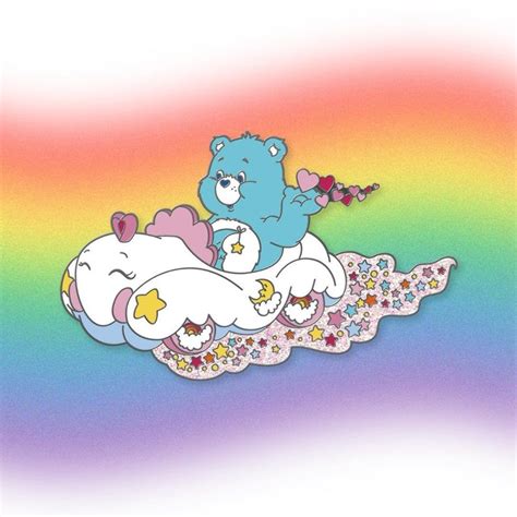 Care Bears Cloud Car Bedtime Bear Pride Pin - Etsy