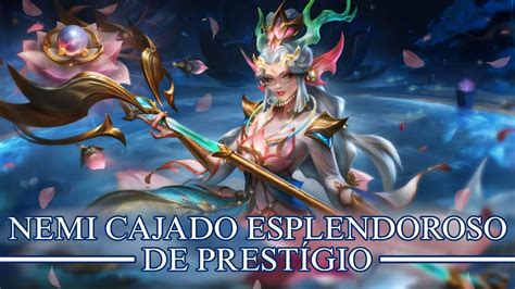 NAMI CAJADO ESPLENDOROSO DE PRESTÍGIO GAMEPLAY COMPLETA LOL WILD