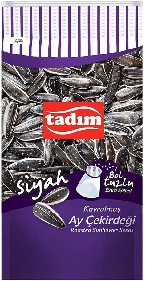 Tadım Siyah Çekirdek Bol Tuzlu 180 Gr x 12 Adet Marketpaketi